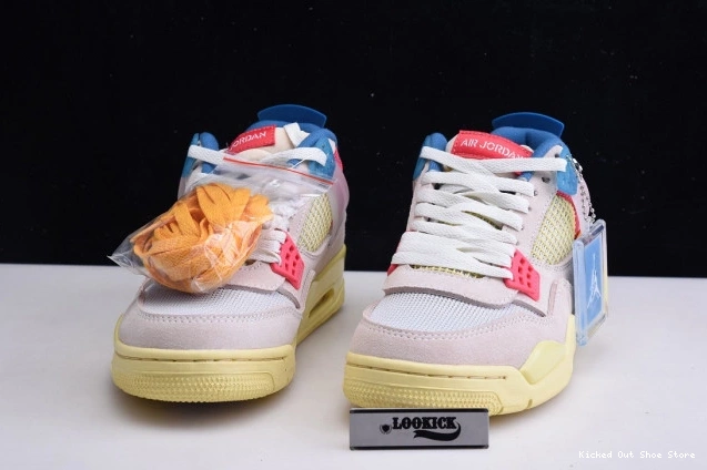 Kick Theory Guava Ice DC9533-800 Retro Air Jordan Union 4 0706